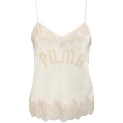 Puma Fenty By Rihanna Пижамы с кружевной отделкой Cami Womens Size M Casual Athletic 5