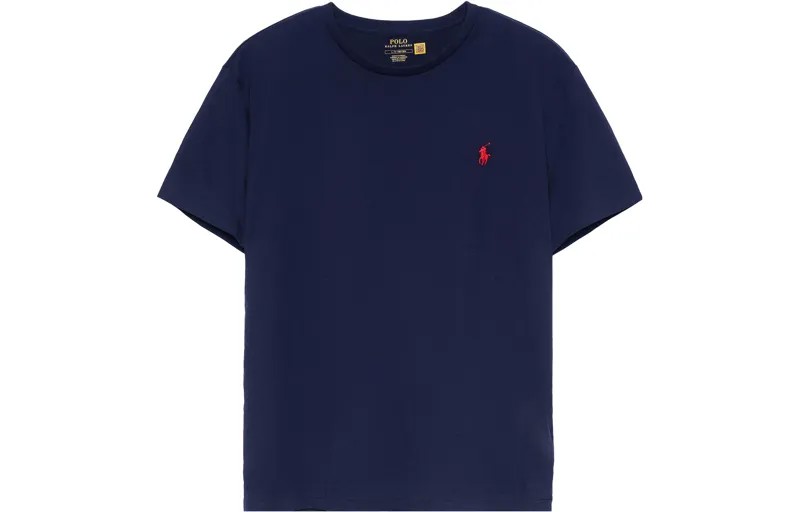 Футболка мужская темно-синяя Polo Ralph Lauren, темно-синий
