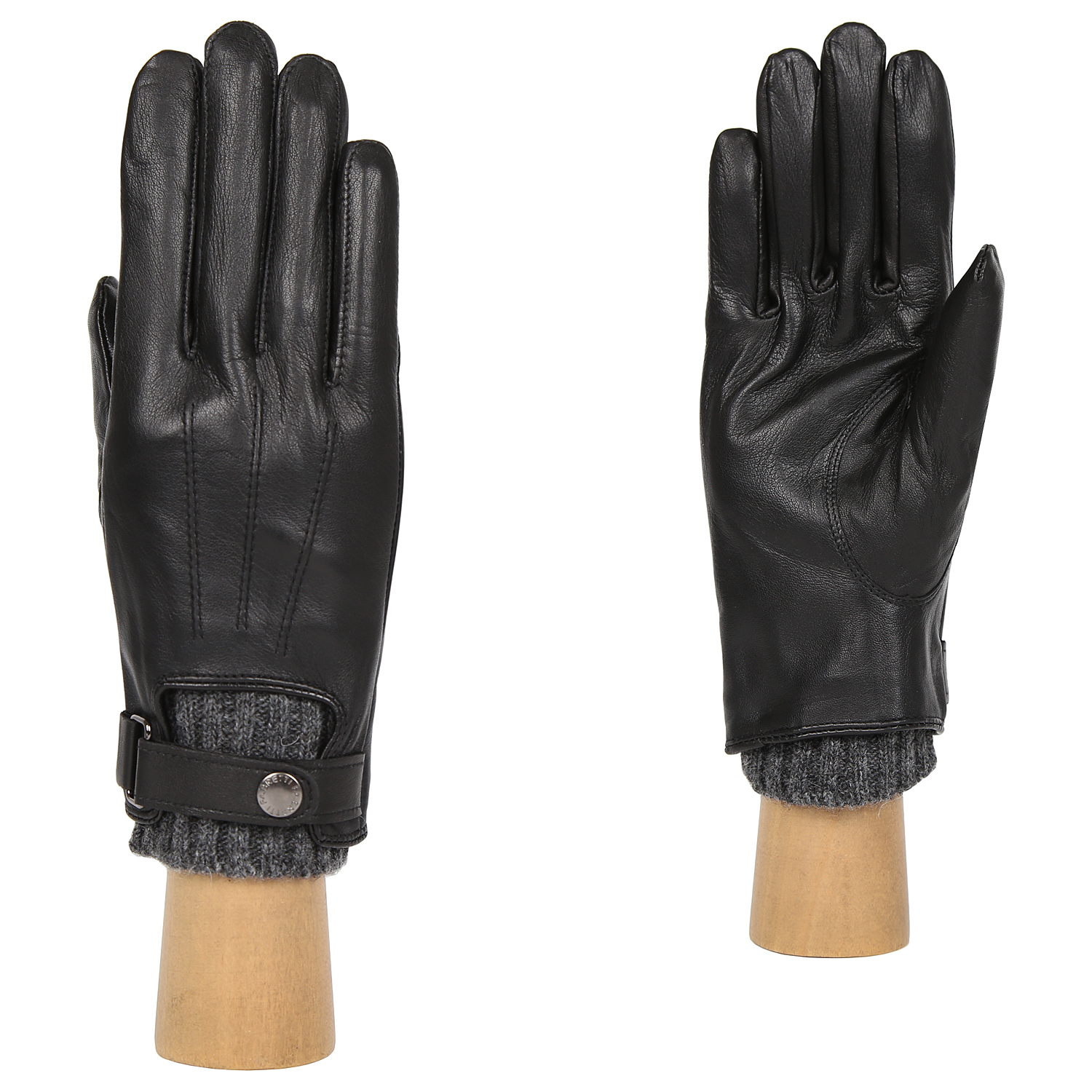 Перчатки женские FABRETTI 20FW5-1 черные, р. 8.5
