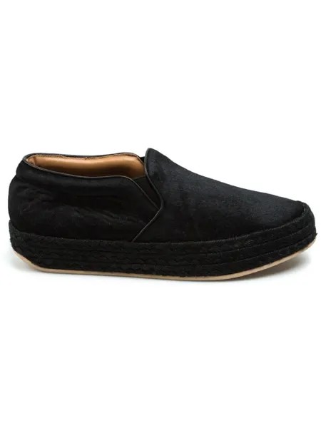 Maison Mihara Yasuhiro chunky sole espadrilles, черный