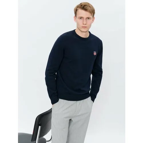 Джемпер GANT, размер S, , синий