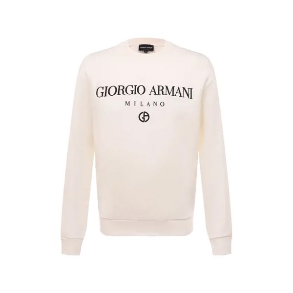 Хлопковый свитшот Giorgio Armani