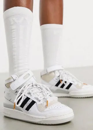 Белые кроссовки средней высоты adidas x IVY PARK Forum-Белый