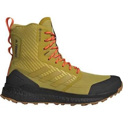 Ботинки Adidas TERREX Free Hiker XPL GTX Parley — мужские Pulse Olive/Impact