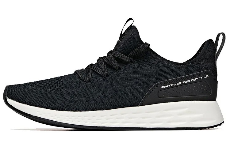 Кроссовки ANTA Casual Shoes Women's Low-Top Black Ivory White
