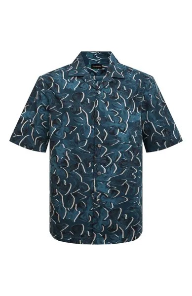 Хлопковая рубашка Ermenegildo Zegna