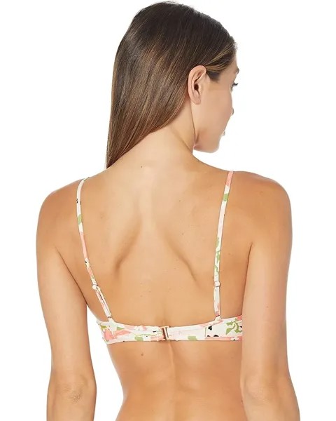 Топ бикини Volcom Counting Down Scoop Bikini Top, мульти