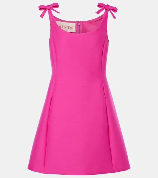 Мини-платье Crepe Couture Valentino, цвет pink pp
