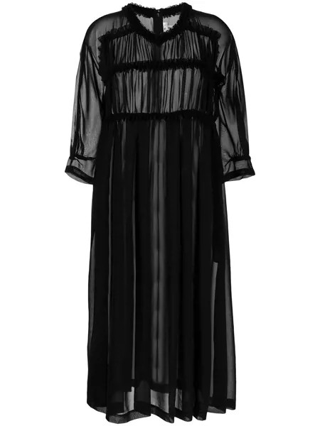 Comme Des Garçons Comme Des Garçons платье с круглым вырезом