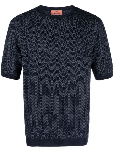 Missoni футболка с узором, черный