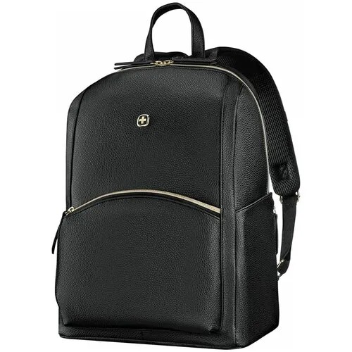 Рюкзак  планшет WENGER, отделение для ноутбука, регулируемый ремень, черный