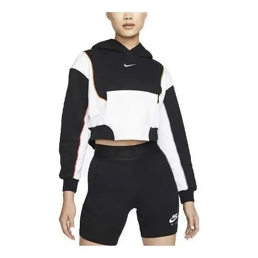 Толстовка спортивная одежда флисовая толстовка большого размера Nike, черный