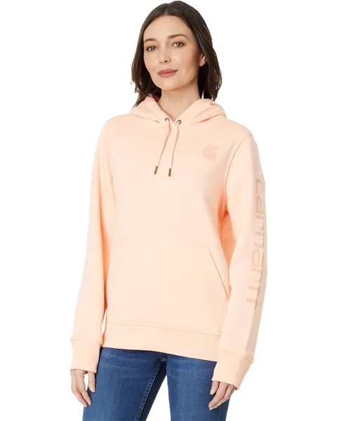 Толстовка Carhartt Clarksburg Pullover, цвет Tropical Peach