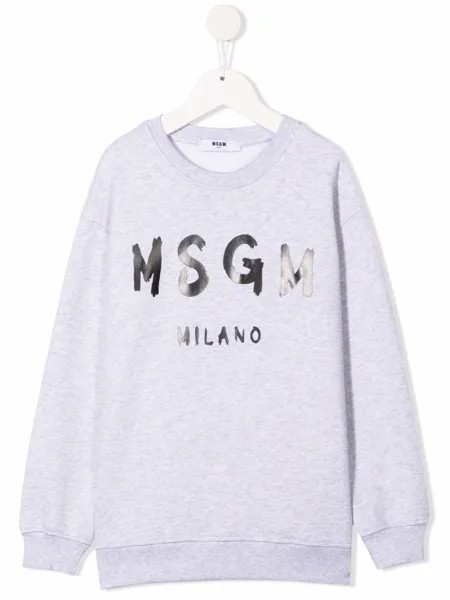MSGM Kids толстовка с логотипом