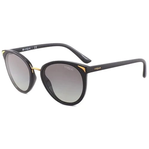 Солнцезащитные очки Vogue eyewear, черный, бесцветный