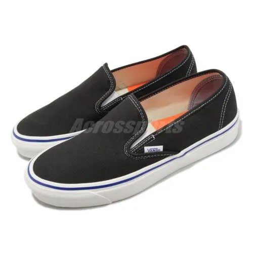 Vans Slip-On 48 Deck DX Anaheim Factory OG Черные мужские унисекс повседневные VN0005UPBLA