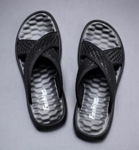 Вязаные кожаные итальянские модные пляжные тапочки, Дизайнерские летние черные римские сандалии на плоской подошве