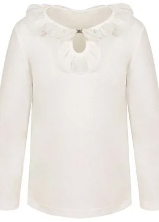 Школьная блуза Снег, размер 140-146, бежевый