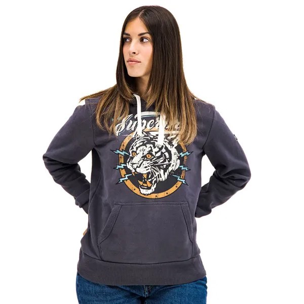 Худи Superdry Vintage Boho Graphic, черный