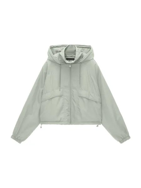 Межсезонная куртка Pull&Bear, цвет Pastel Green