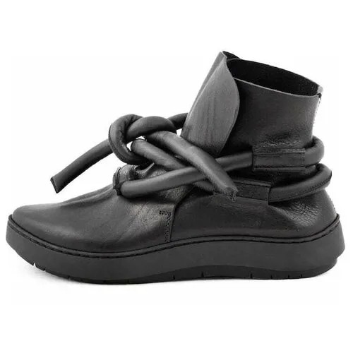 Ботинки  Trippen,натуральная кожа, размер 36, черный