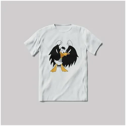 Футболка Looney Tunes(Бакс Банни, Бакс, Твити, Bunny, Bucks Bunny, Черный Плащ, персонажи, мультфильм, Duffy Duck, pixar) 2