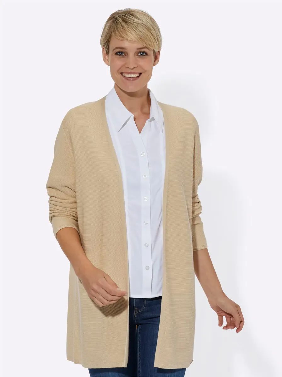 Кардиган в стиле casual Casual Looks, цвет Sand