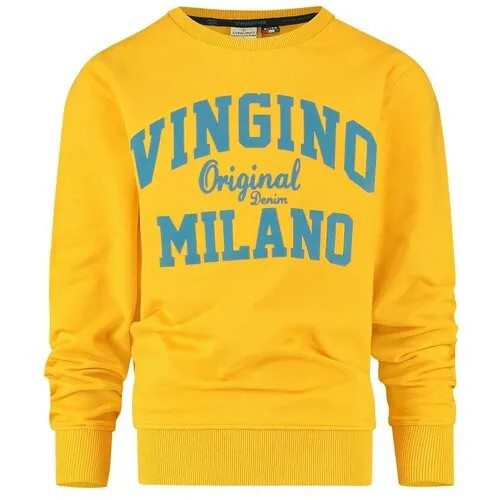 Лонгслив VINGINO, хлопок, размер 128, синий