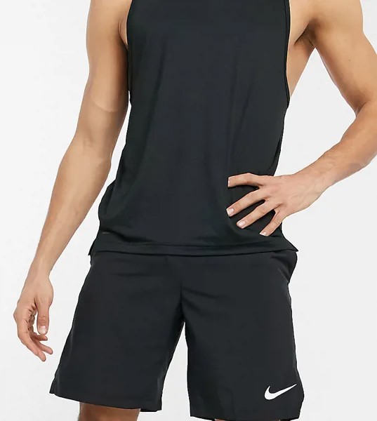Черные тканые шорты Nike Training Tall Flex 5.0-Черный