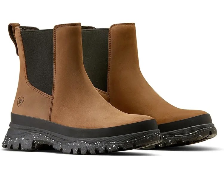 Ботинки Ariat Moresby Twin Gore Waterproof, цвет Oily Distressed Brown
