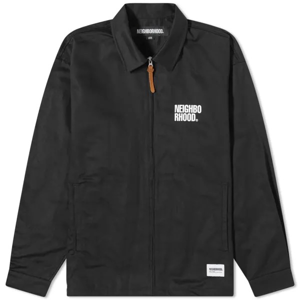 Рабочая куртка на молнии Neighborhood, черный