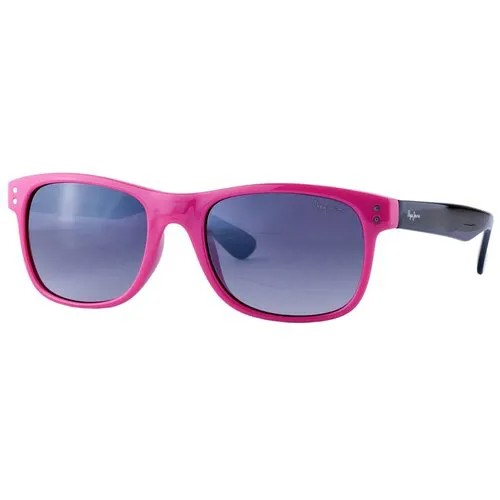 Солнцезащитные очки Pepe Jeans, квадратные, оправа: пластик, для женщин, розовый