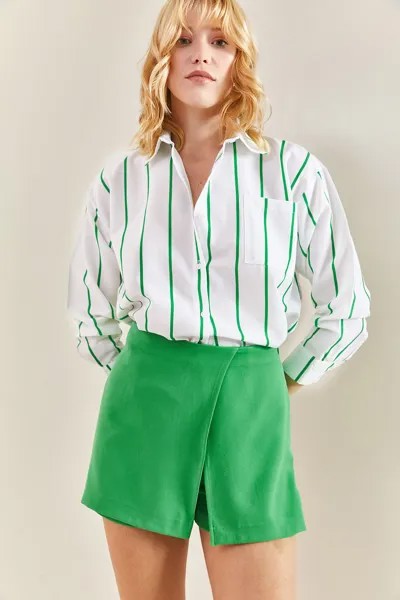 Женская мини-юбка и шорты Bianco Lucci, зеленый