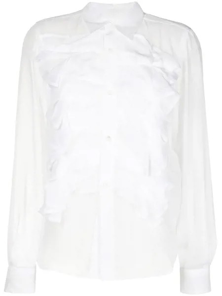 Comme Des Garçons Comme Des Garçons рубашка с заостренным воротником