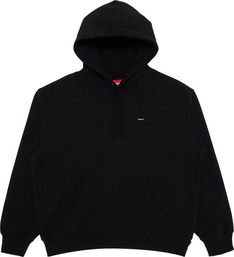 Толстовка Supreme Small Box Hooded 'Black', черный