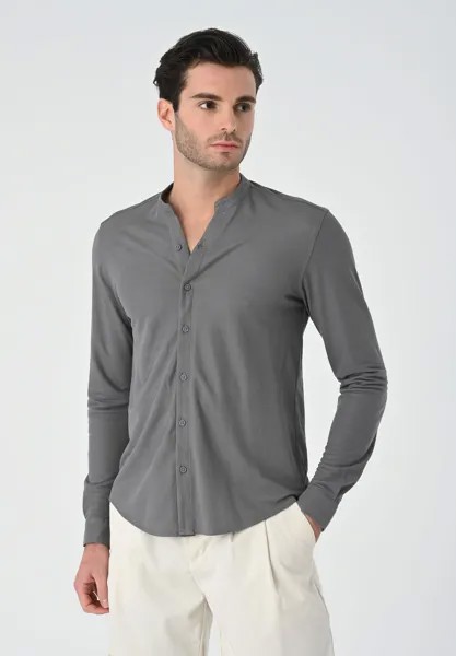 Рубашка COLLAR LONG SLEEVE Antioch, цвет dark grey