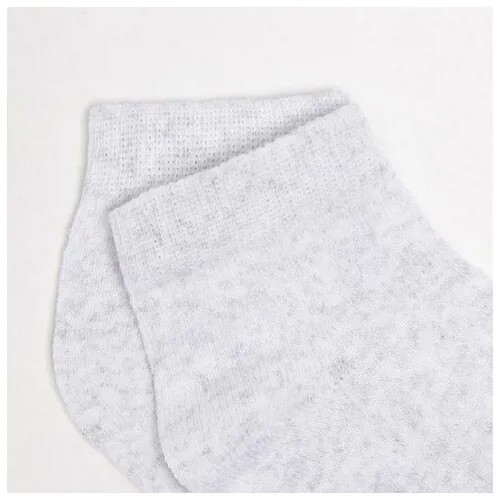 Носки детские кашемировые, цвет серый, размер 16-18
