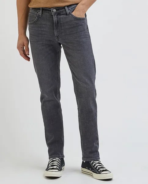 Серые мужские джинсы обычного кроя Daren Zip Fly Lee, серый