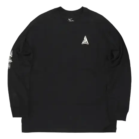 Футболка Nike Ja Max90 Long-Sleeve T-Shirt 'Black', черный