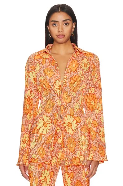 Топ Camila Coelho Pacha, цвет Orange Floral