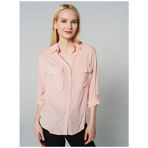 Блузка ТВОЕ A7702 размер L, светло-розовый, WOMEN