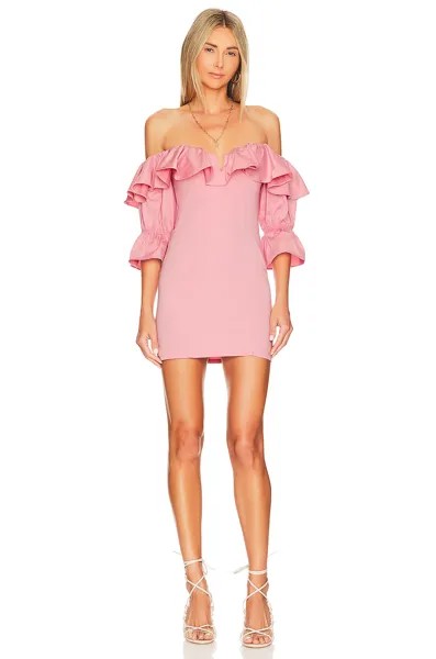 Платье мини Camila Coelho Violet, цвет Baby Pink