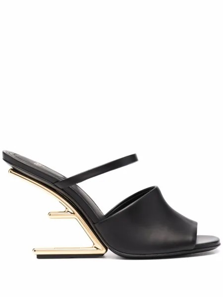 Мюли First 105 FENDI, черный