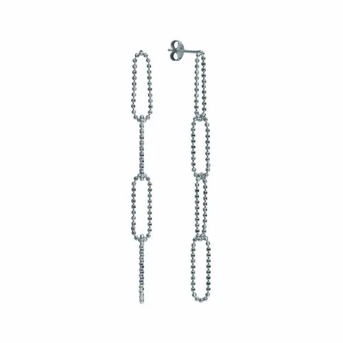 Серьги ELEMENT47, серебро, 925 проба