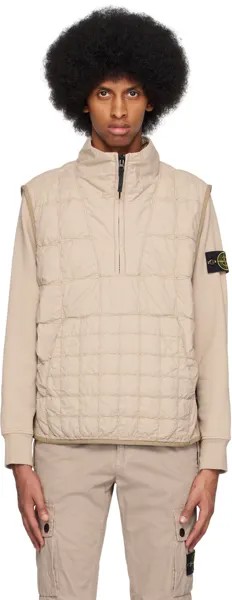 Пуховик бежевый G0431 Stone Island