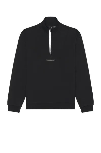 Толстовка Moncler T-Neck Jersey Pullover, черный