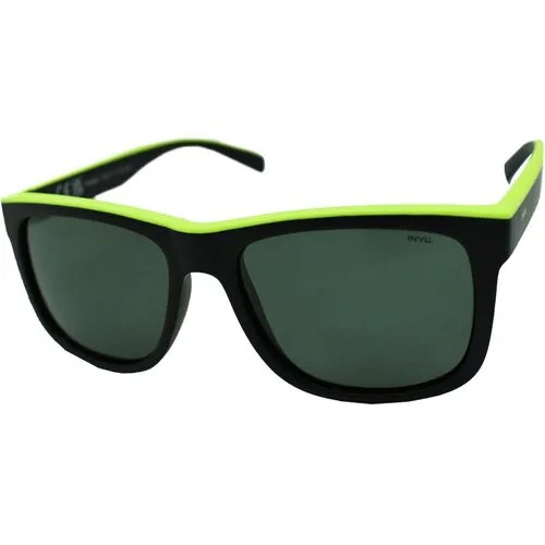 Солнцезащитные очки Invu A2311, зеленый, черный