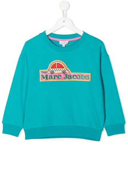 The Marc Jacobs Kids толстовка с вышитым логотипом