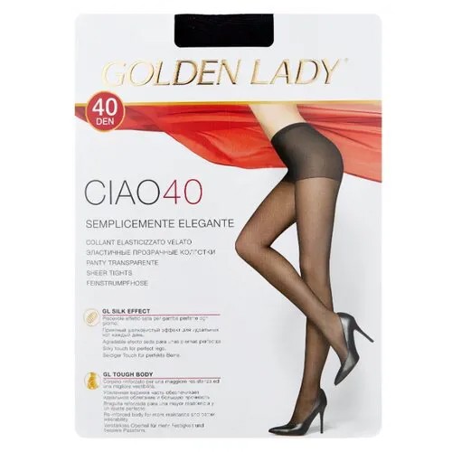 Колготки Golden Lady Ciao 40 den, размер 2-S, nero (черный)
