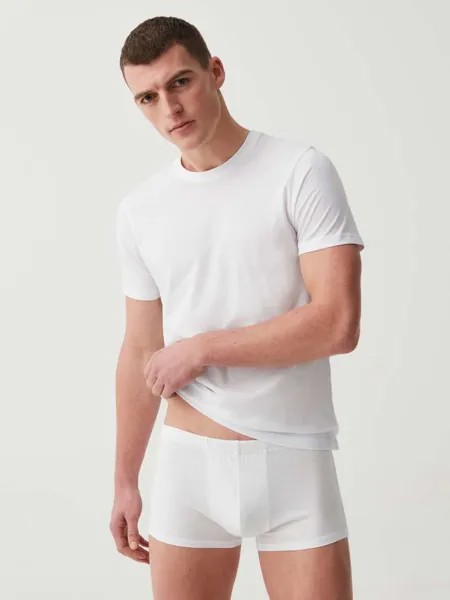 Хлопковые боксеры Ovs, цвет optical white